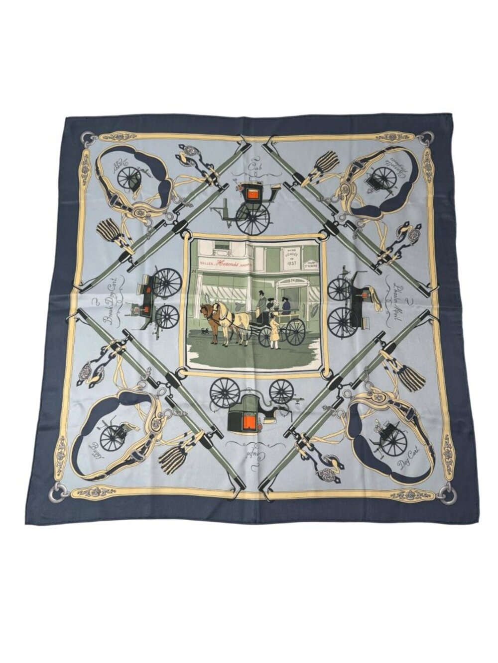 Hermes Scarf Carre 70 Palonniers